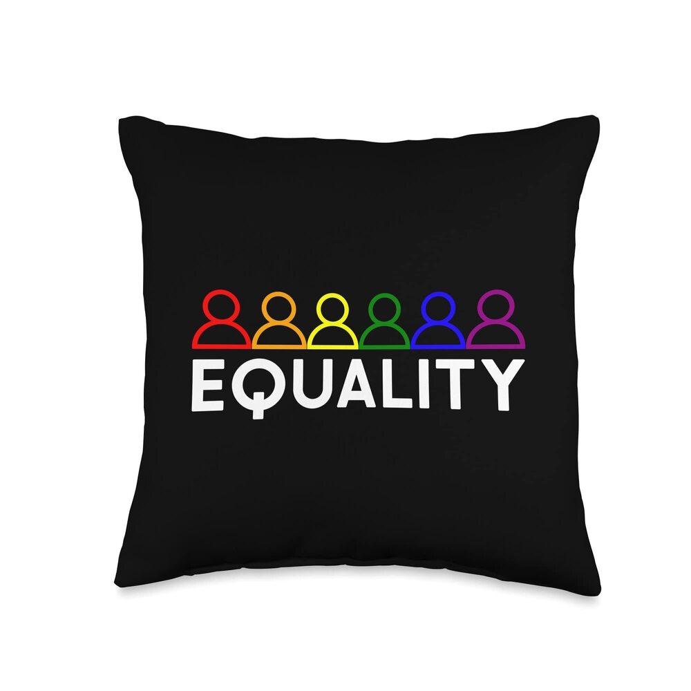 2963 LGBTQIA Pride Month Activists LGBT Community Equality Gift Throw